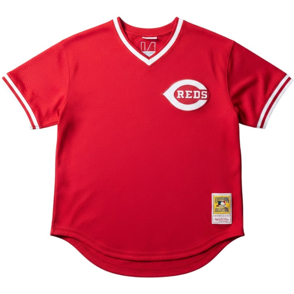 Mitchell & Ness Cincinnati Reds Johnny Bench 5 Jersey Cooperstown Red XL 48 K8